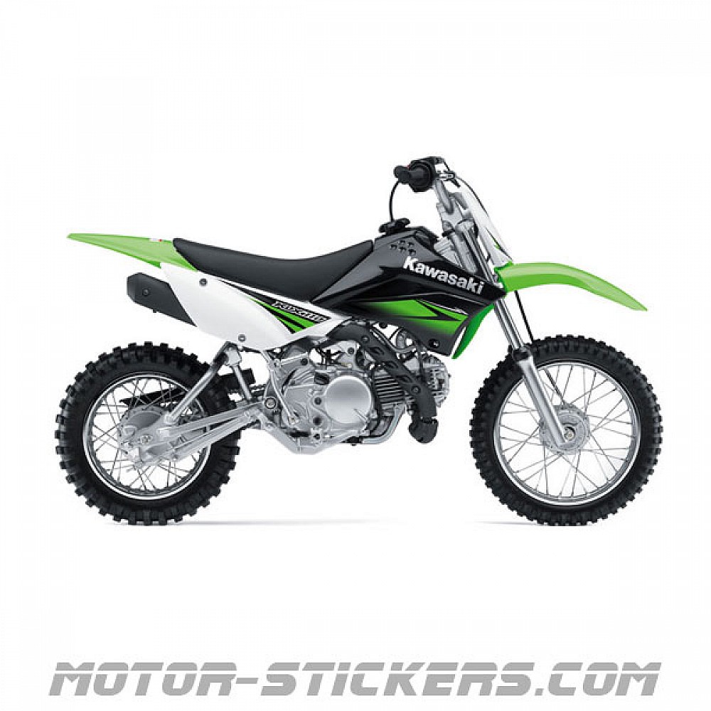 Kawasaki KLX 230 Dirt Bike Graphics Kit - THROWBACK SENGE GRAPHICS INC